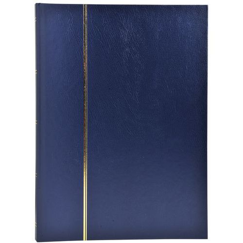 Postzegelalbum Met Kaft In Kunstleder 9 Banden - Exacompta
