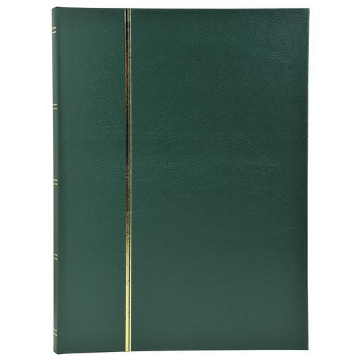 Postzegelalbum Met Kaft In Kunstleder 9 Banden - Exacompta