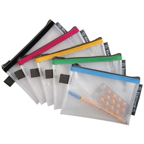Etui Transparant In Zachte Plastic Met Ritssluiting - Exacompta