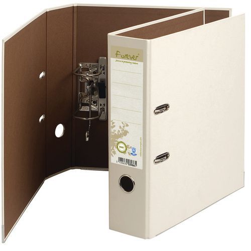 Exacompta Ordner Bekleed Met Papier, Met Hefboom En Rug 80 Mm, Forever - A4 Maxi