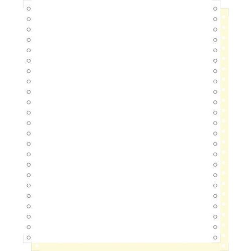 Listingpapier 240x11 4/6 2 zijden afscheurbare Caroll banden. 1000 vel