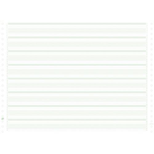 Listingblad in zone verdeeld 380x11 niet afscheurbare Caroll 2000vel Listingblad in zone verdeeld 380x11 niet afscheurbare Caroll 2000vel
