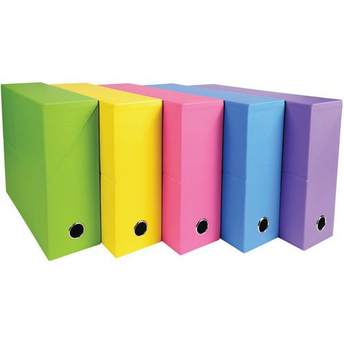 Transportdoos SALSA Rug 90mm-Exacompta Transportdoos SALSA Rug 90mm-Exacompta
