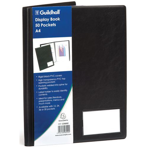 Protège-documents premium PVC Goldline - A4 Protège-documents premium PVC Goldline - A4