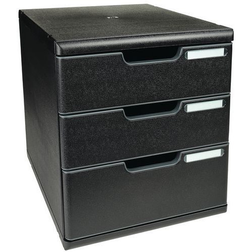 Ladenbox 3 gesloten ECOBlack MODULO A4 Exacompta Ladenbox 3 gesloten ECOBlack MODULO A4 Exacompta