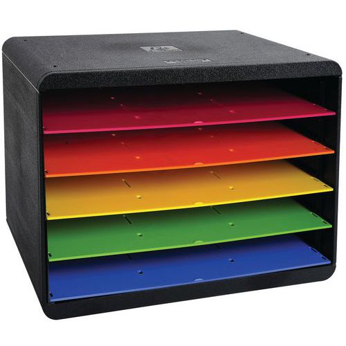 Trieur 5 compartiments arlequin HORIZON Trieur 5 compartiments arlequin HORIZON
