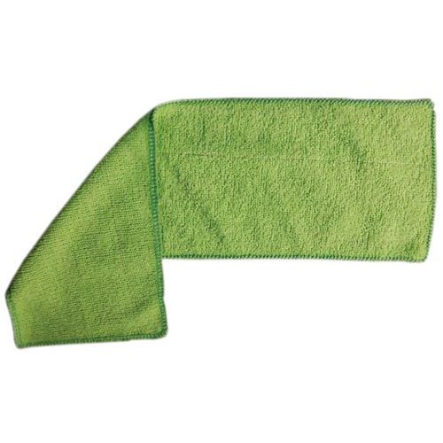 Groene microvezel doek eenmalig gebruik voor Houder vlakmop rail - ICA