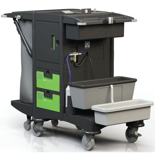 Schoonmaakwagen Brix SDS Black Is Green - ICA Schoonmaakwagen Brix SDS Black Is Green - ICA