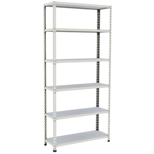 Archiefstelling Rapid 2, metalen legbord - Hoogte 1980 mm - Manutan Expert