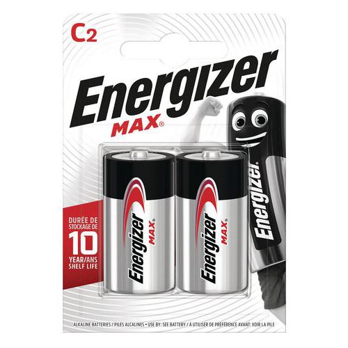 Pile Max C - Lot de 2 - Energizer Pile Max C - Lot de 2 - Energizer