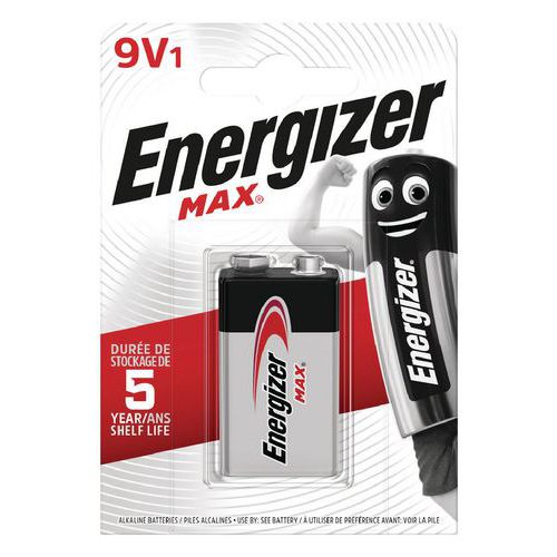 Batterij MAX 9V - Energizer Batterij MAX 9V - Energizer