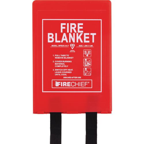 Branddekens met stevige koffer Branddekens met stevige koffer