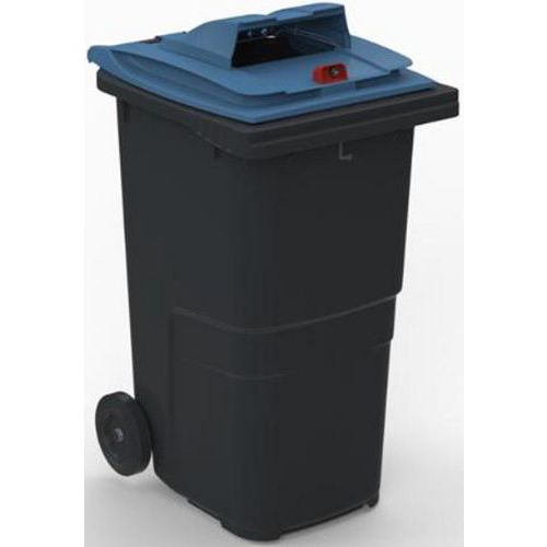 Mobiele container voor afvalscheiding - papier - 240 l - Sulo Mobiele container voor afvalscheiding - papier - 240 l - Sulo