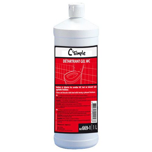 Eenvoudige, natuurlijke toiletgel - 1 l Eenvoudige, natuurlijke toiletgel - 1 l