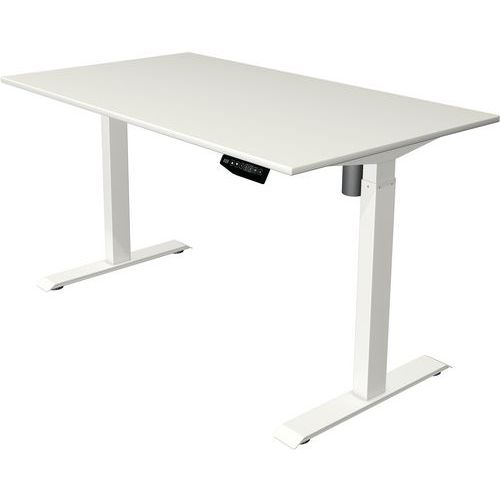 Zit/sta bureau Move1 wit, memory functie, B140 x D80 x H74-123 cm Zit/sta bureau Move1 wit, memory functie, B140 x D80 x H74-123 cm