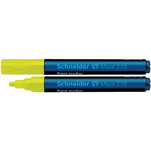 Lakmarker Schneider Maxx 270 - Ronde punt