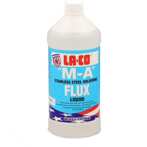 Soldeer flux voor roestvrij staal Flux M-A - Laco Soldeer flux voor roestvrij staal Flux M-A - Laco