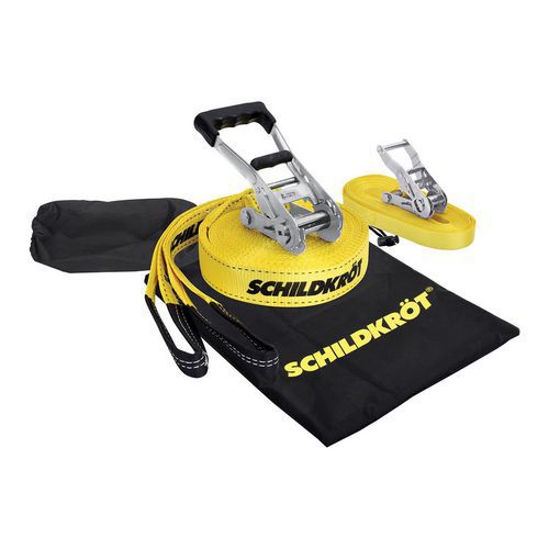 Slackline - avec sangle d'apprentissage - Schildkrot Slackline - avec sangle d'apprentissage - Schildkrot