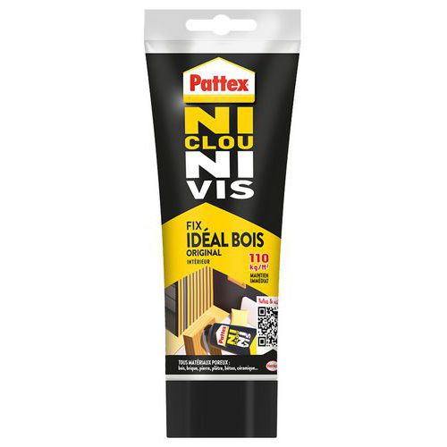 Colle de fixation Ni clou ni vis - Tube - Pattex Colle de fixation Ni clou ni vis - Tube - Pattex
