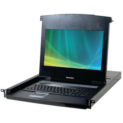 LCD-console 18.5 - 1080P FULL HD 8P KVM VGA/USB + kabel DEXLAN LCD-console 18.5 - 1080P FULL HD 8P KVM VGA/USB + kabel DEXLAN