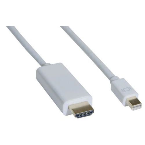 Kabel Mini DisplayPort 1.1 naar HDMI - 3 m Kabel Mini DisplayPort 1.1 naar HDMI - 3 m