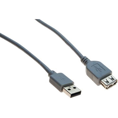 Rallonge USB 2.0 grise - 0,6 m Rallonge USB 2.0 grise - 0,6 m