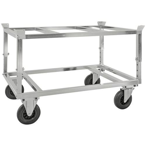 Chariot à palette avec arrêtoir - Kongamek Chariot à palette avec arrêtoir - Kongamek