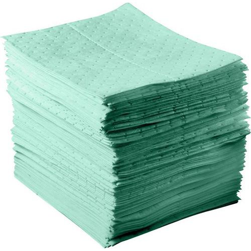 Absorptiemiddel voor chemische producten, voorgesneden vellen - Brady Absorptiemiddel voor chemische producten, voorgesneden vellen - Brady