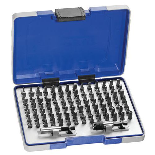 Cassette met bits 1/4'' - 100 stuks + bithouder Facom Expert Cassette met bits 1/4'' - 100 stuks + bithouder Facom Expert