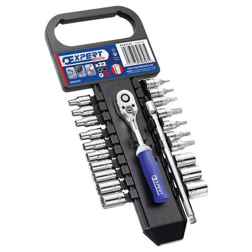 Doppenset 1/4'' 22 delig Facom Expert Doppenset 1/4'' 22 delig Facom Expert