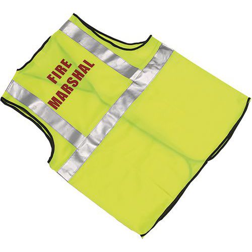 Pompiers - Gilets haute visibilité pour équipiers Pompiers - Gilets haute visibilité pour équipiers