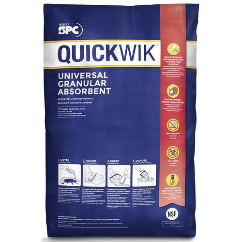 Universele absorberende korrels Quickwik - kokosvezel - 50 l Universele absorberende korrels Quickwik - kokosvezel - 50 l