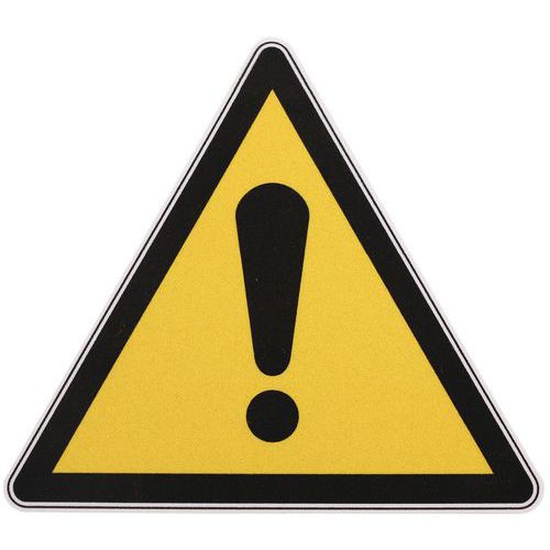 Panneau danger - Signal général - Adhésif - Manutan Expert Panneau danger - Signal général - Adhésif - Manutan Expert