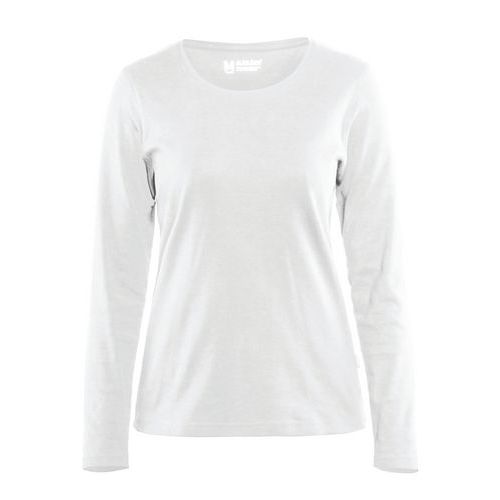 T-shirt manches longues femme blanc 