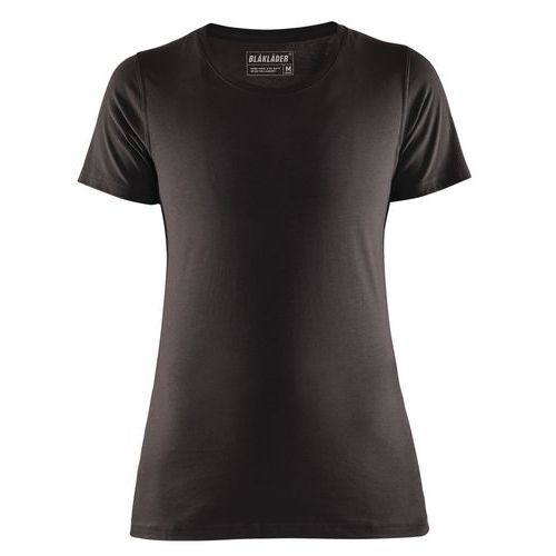 T-shirt Dames 3334 - ronde hals - donkergrijs