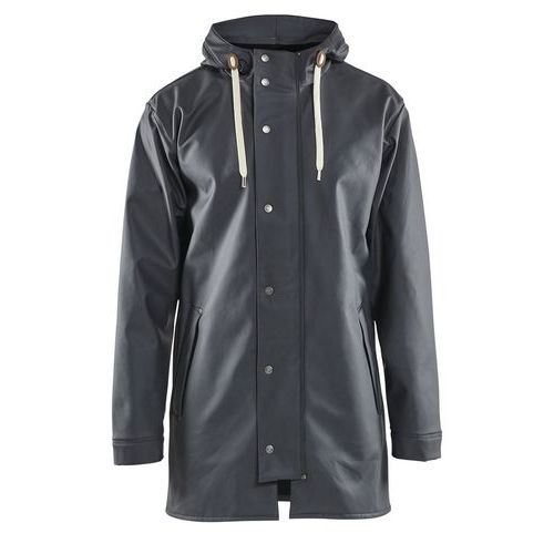 Manteau de pluie niveau 2 gris foncé Manteau de pluie niveau 2 gris foncé