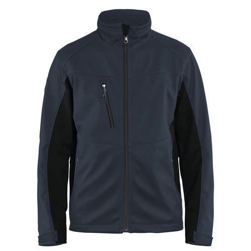 Jack Softshell 4950 - donker marineblauw/zwart