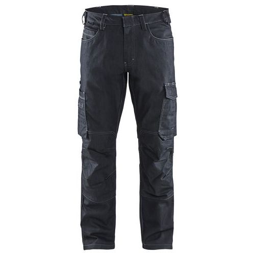 Blaklader Service Werkbroek Denim Stretch 1439 - Marineblauw