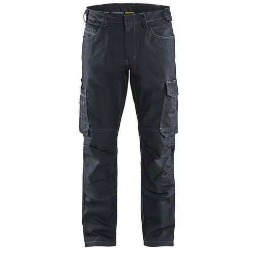Blaklader Service Werkbroek Denim Stretch 1439 - Marineblauw
