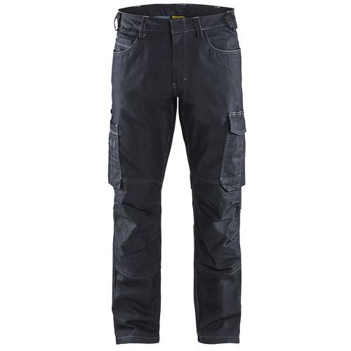 Blaklader Service Werkbroek Denim Stretch 1439 - Marineblauw