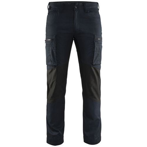 Blaklader Service Werkbroek Met Stretch 1459 - Donkerblauw/zwart