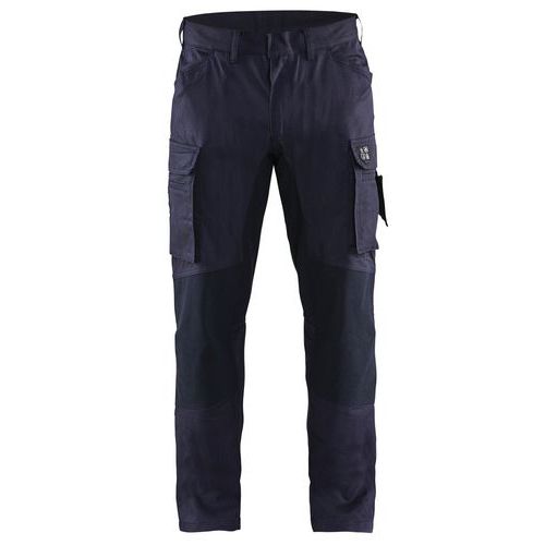 Blaklader Werkbroek Met Stretch - Vlamvertagend - 1486 - Marineblauw