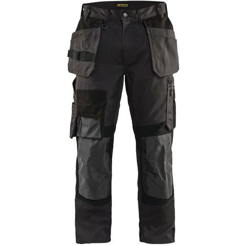 Blaklader Werkbroek Met Stretch 1554 - Donkergrijs/zwart
