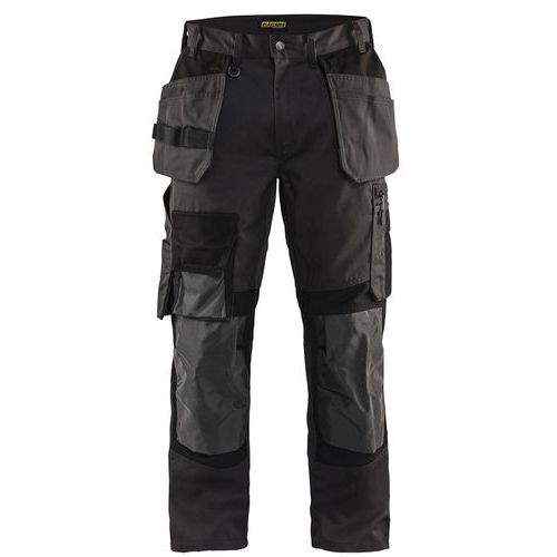 Blaklader Werkbroek Met Stretch 1554 - Donkergrijs/zwart