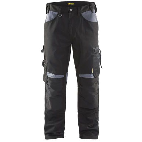 Blaklader Werkbroek Zonder Spijkerzak 1556 - Zwart/grijs
