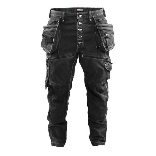 Blaklader Baggy Denim Stretch X1900 1999 - Zwart