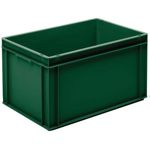 Euronormbak - Gesloten - groen - gerecycled - 60 l - UTZ Euronormbak - Gesloten - groen - gerecycled - 60 l - UTZ