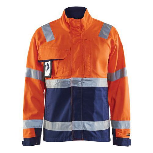 Blaklader Jack High Vis 4064 - Oranje/marineblauw