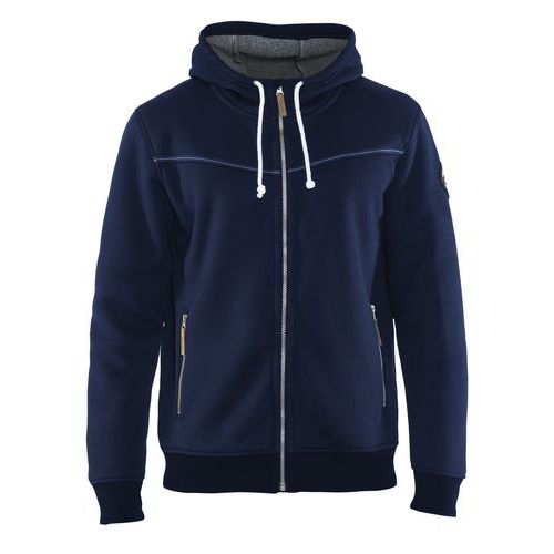Blaklader Hoodie Met Warme Voering 4933 - Marineblauw