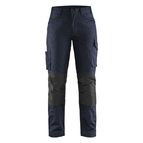 Blaklader Service Werkbroek Dames 7195 - Donker Marineblauw/zwart